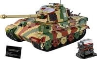 Tiger II K&ouml;nigstiger Scale 1:12, 86cm x 32.5cm x 29cm, Dreifarbig