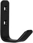 SOTECH Kleiderhaken ALBA echt Edelstahl 58 x 20 mm schwarz Garderobenhaken Haken