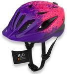 Street Jr Pro Kinder- und Jugend-Fahrradhelm mit LED R&uuml;cklicht, 300g, Made in
