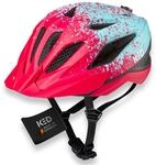 Street Jr Pro Kinder- und Jugend-Fahrradhelm mit LED R&uuml;cklicht, 300g, Made in