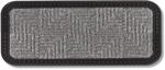 Astra Fu&szlig;matte Au&szlig;en & Innen - 25x60 cm - Silber Muster - Sauberlauf T&uuml;rmatte