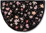 Astra Flauschige Sauberlaufmatte weich - Pure & Soft - Bl&uuml;mchen 50 x 70 cm...