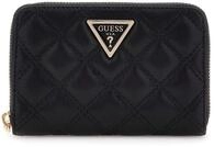 GUESS Geldb&ouml;rse Giully II SLG Medium Zip Around Wallet Black schwarz