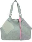 Fritzi Izzy Medium Limited Happy Flocked Vintage Soft Salbei Shopper Kunstleder Damen