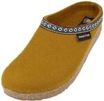 HAFLINGER Grizzly Franzl Filzpantoffel Hausschuh Filzclog Masala, Gr. 42