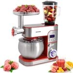 Syntrox Germany K&uuml;chenger&auml;t Kagus Edelstahl 6 Liter K&uuml;chenmaschine & Fleischwolf,