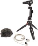 Shure Mobile Video-Recording Kit mit SE215 Ohrh&ouml;rer und MV88+ Video Kit...