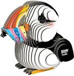 EUGY 650101 Papageientaucher, 3D Tier-Puzzle f&uuml;r Kinder und Erwachsene zum