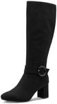 MARCO TOZZI Damen Stiefel mit Blockabsatz Elegant