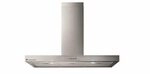 CONTINENTAL EDISON CEHD9058S dekorative Dunstabzugshaube aus Edelstahl 90 cm