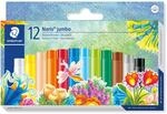 STAEDTLER 243 NC12 jumbo &Ouml;lpastellkreide Noris Club, D&uuml;rchmesser circa 11 mm, 12