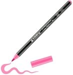 edding 4200 Porzellanpinselstift - pink - 1 Stift - Pinselspitze 1-4 mm -...