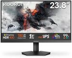 KOORUI G2421V 24 Zoll Gaming Monitor, 1ms 180Hz Fast IPS QHD 2560x1440 PC Bildschirm,