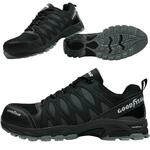 Goodyear Safety Shoes 1503WT - S1P - Exclusive Work-Trade Edition - Black/Silver,