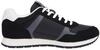 TOMMY JEANS Herren Runner Sneaker Casual Low Top, Schwarz (Black), 44