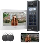 GOLIATH Basic 2-Draht Bus Video-T&uuml;rsprechanlage, Full-HD, App-Steuerung, 7" Monitor