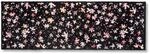 Astra Flauschige Sauberlaufmatte weich - Pure & Soft - Bl&uuml;mchen 50 x 150 cm -