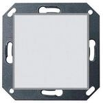 Gira 236400 LED-Orientierungsleuchte, Warmwei&szlig;, System 55, Reinwei&szlig; gl&auml;nzend