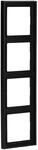 Jung LS984SWM Rahmen 4fach Graphitschwarz Matt Serie LS