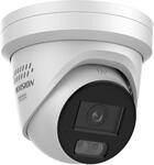 C&acirc;mara de Seguran&ccedil;a IP Hikvision Pro Turret ColorVu PoE 8MP 2.8mm Exterior...