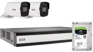 ABUS TVVR36423T All-in-One-Set: Netzwerkvideorekorder Performance Line und 2...