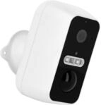 Rollei Wireless Security Cam 2K &ndash; Bewegungserkennung, Kabellose Stromversorgung,