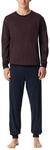 Schiesser Herren Schlafanzug lang mit B&uuml;ndchen - Nightwear Set