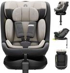 Daliya&reg; BRAVO i-Size | 360&deg; drehbarer Kindersitz mit ISOFIX & St&uuml;tzfu&szlig;,