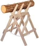 dobar&reg; green label 56080FSCe S&auml;gebock klappbar | S&auml;gehilfe Massivholz 