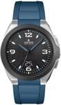 JUNGHANS Funk-Solar Herrenuhr Spektrum Mega Solar Blau markante Armbanduhr f&uuml;r