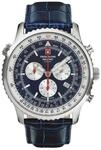 Swiss Alpine Military Herren Uhr Chronograph Analog Quarz 7078.9535SAM Leder