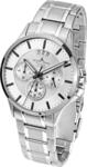 JACQUES LEMANS Herrenuhr Sydney Metallband massiv Edelstahl Chronograph 1-1542P