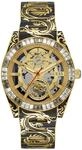 GUESS Herren-Armbanduhr Analog Quarz mit Edelstahlarmband GW0649G1, bunt,