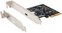 Exsys EX-12011 - USB 3.2 Gen2x2 PCI Express Karte (x4) mit 1x C Ports, 20Gbps