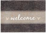 Astra rutschfeste Sauberlaufmatte innen - Fischgr&auml;t Welcome 50 x 70 cm - Wohnraum