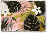 Astra Flauschige Sauberlaufmatte weich - Pure & Soft - Jungle bunt 50 x 70 cm -
