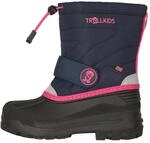 Trollkids Kids Telemark Winter Boots PRO 31, navy/pink