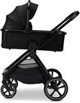 MOON Kombikinderwagen Aura onyx/melange