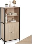 tectake&reg; Industrial Highboard, Kommode mit offenen F&auml;chern und Schrankfach,