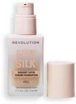 Revolution Skin Silk Serum Foundation, F7NC Helle Hautt&ouml;ne | Aufbaubare Deckkraft,