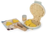 small Foot Waffeleisen-Set &bdquo;Tasty aus Holz, Zubeh&ouml;r f&uuml;r die Spielk&uuml;che,