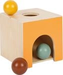 small Foot Montessori Kugelkasten aus FSC 100%-zertifiziertem Holz, Lernspielzeug mit