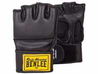 BENLEE MMA-Trainingshandschuhe aus Kunstleder (1 Paar) Bronx Black L