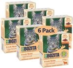 Bozita Tetra H&auml;ppchen in Sauce mit Lamm - 6x370g Getreide- & zuckerfreies Nassfutter