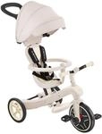 GLOBBER Explorer Trike 4in1 ECO &ndash; Kinderwagen, Dreirad und Laufrad, 10/8,5 Zoll,