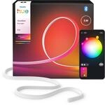 Philips Hue OmniGlow 5m Mikro LED-Lightstrip, 4500 lm Lichtband, farbige LED Streifen