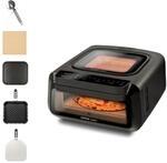 G3 Ferrari G10225 Krispy Pizzaofen und Hei&szlig;luftfritteuse, Multifunktion, 2100 W, 13