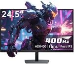 KTC 24.5 Zoll 400Hz Gaming Monitor | Fast IPS 1ms | FHD 1080P | Adaptive Sync | HDR