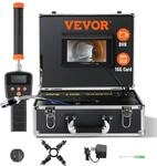 VEVOR 7" Rohrkamera 40m Industrie Inspektionskamera 1000TVL Endoskop Kanalkamera 16GB