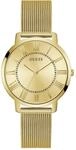 Guess King Herren Armbanduhr in der Farbe Gold mit Armband aus Edelstahl,